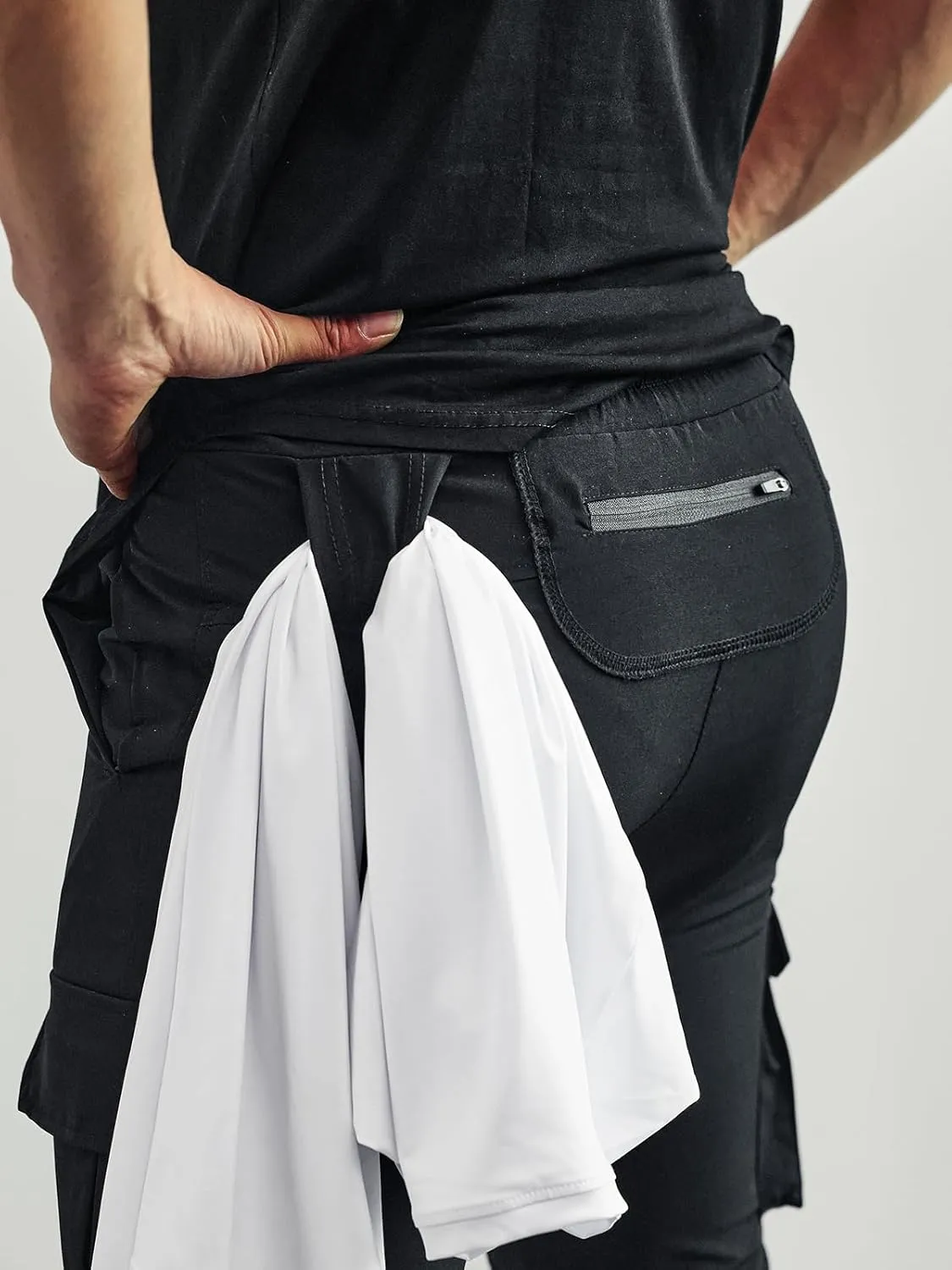 Men's Sweatpants All Condition Cargo Jogger Quick Dry Breathable Stretchy Waterproof Running Workout