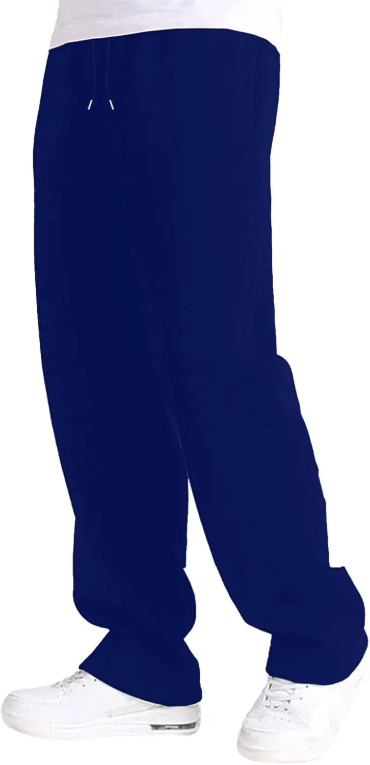 Mens Sweatpants Joggers, Joggers for Men, Men's Fleece Athletic Sweatpants for Men Loose Fit Active Sweatpants with Pockets