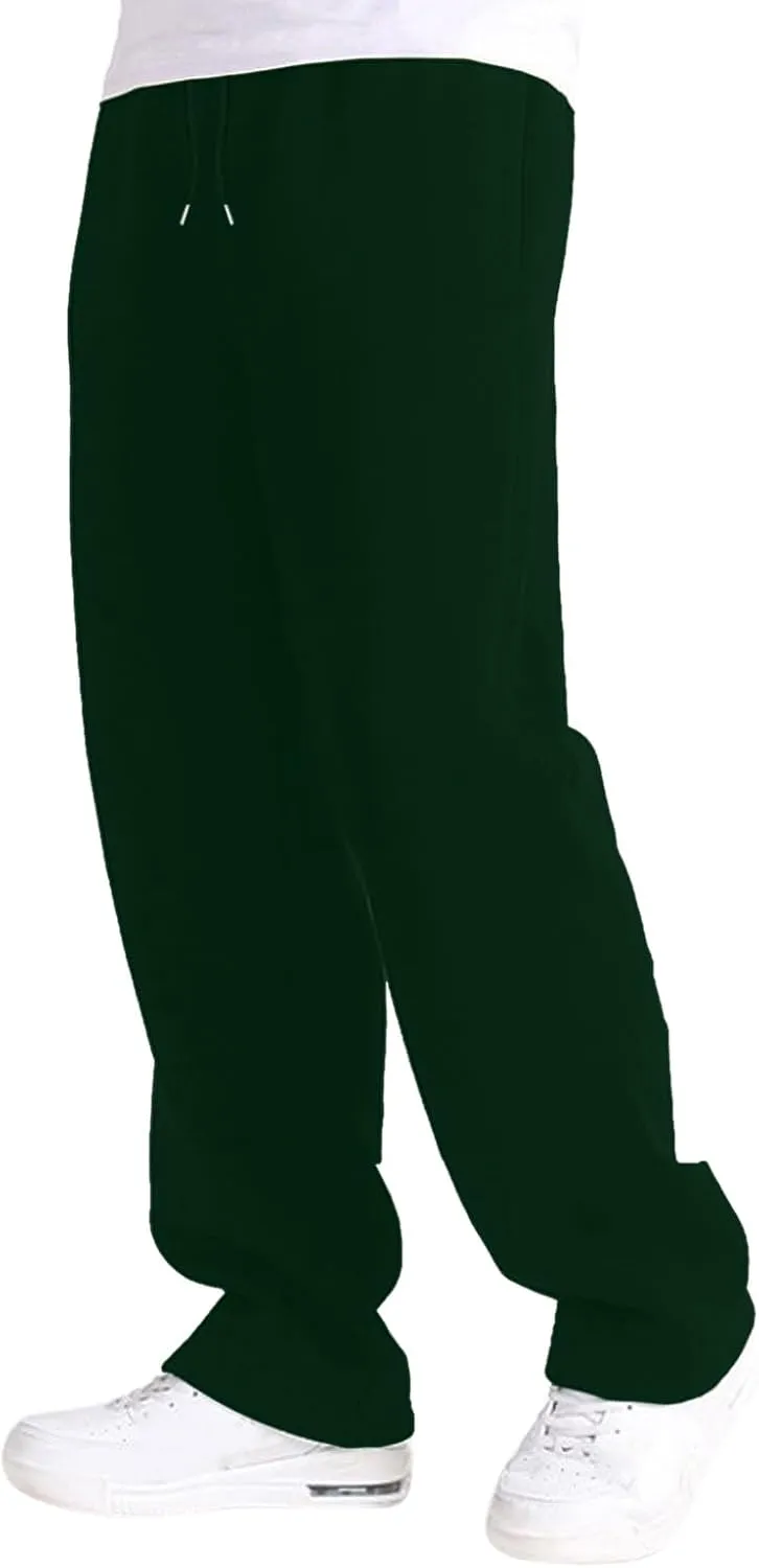 Mens Sweatpants Joggers, Joggers for Men, Men's Fleece Athletic Sweatpants for Men Loose Fit Active Sweatpants with Pockets