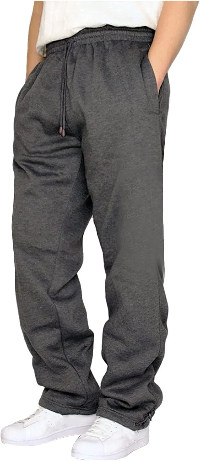 Mens Sweatpants Joggers Men's Athletic Running Pants Active Lightweight Workout Gym Loose Fit Sweatpants with Pockets