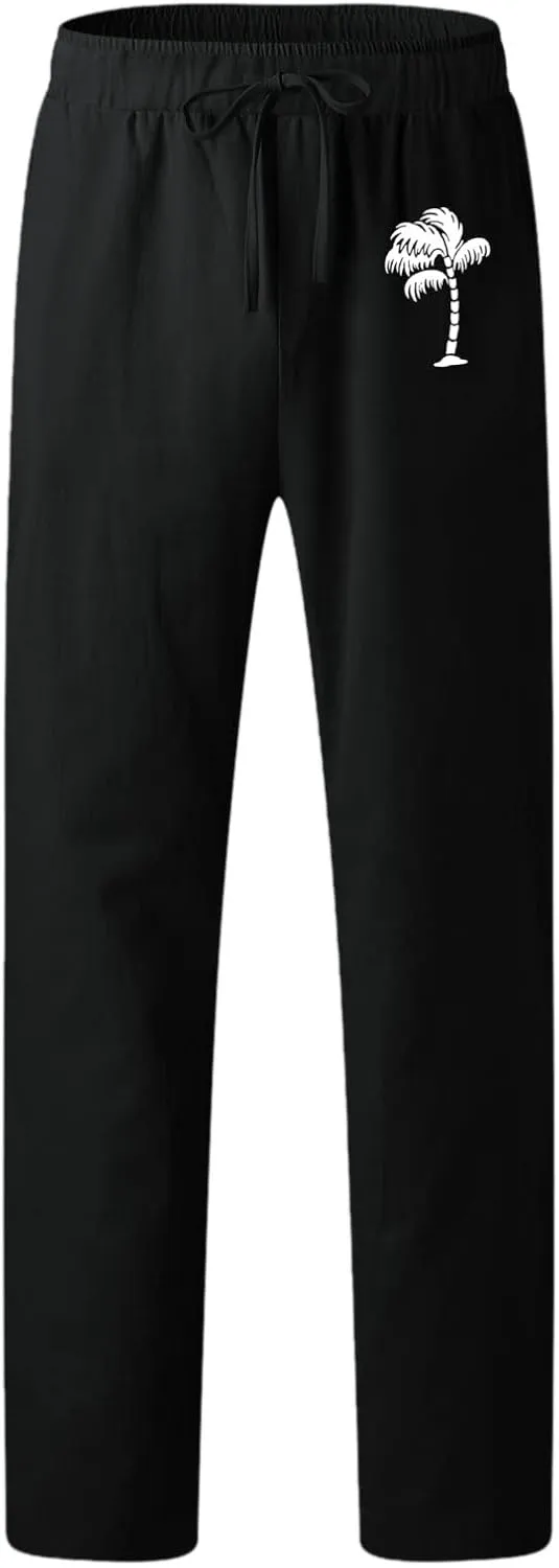Mens Workout Cargo Sweatpants Fit Sport Pants Lightweight Tactical Pant Hiking Jogger with Multi-Pocket Men Outdoor