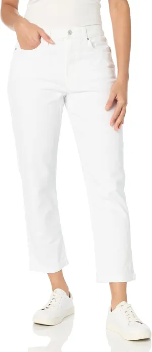 PAIGE Women's High Rise Brigitte Raw Hem Cuf