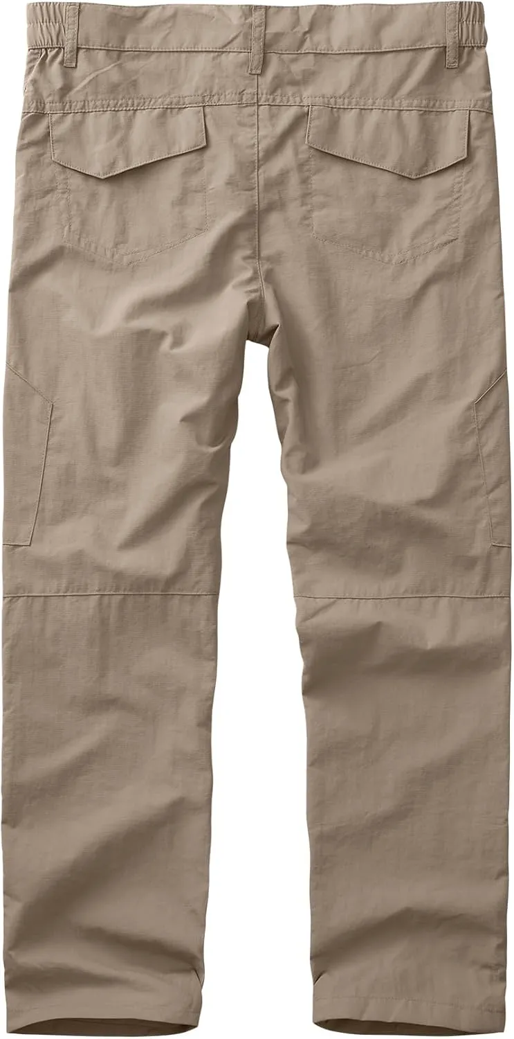 Pants for Boys Cargo Joggers Kids Quick Dry Hiking Lightweight Sweatpants