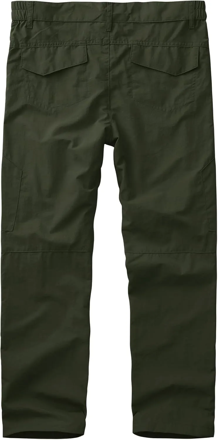Pants for Boys Cargo Joggers Kids Quick Dry Hiking Lightweight Sweatpants