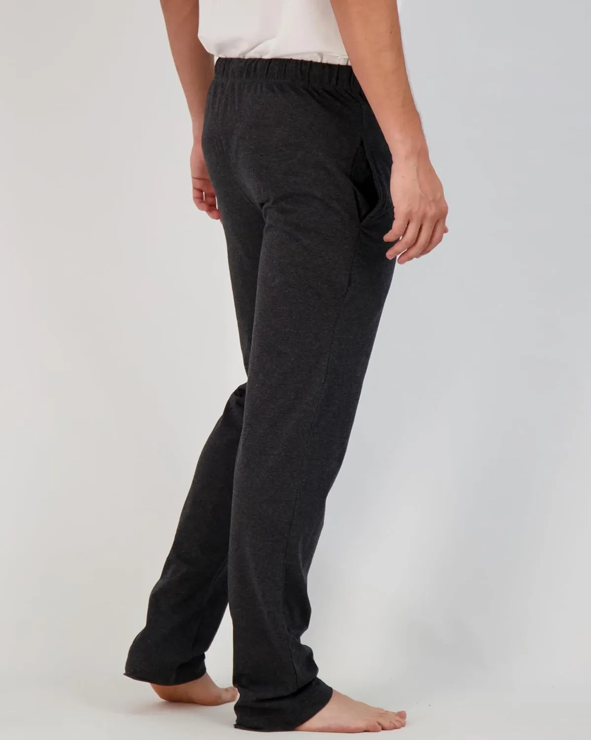 Real Essentials 3 Pack: Men's Pajama Pants - Knit Cotton Flannel Plaid Lounge Bottoms (Available In Big & Tall)