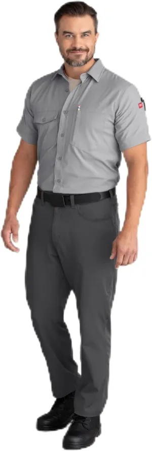 Red Kap Men's Cooling Short Sleeve Work Shirt