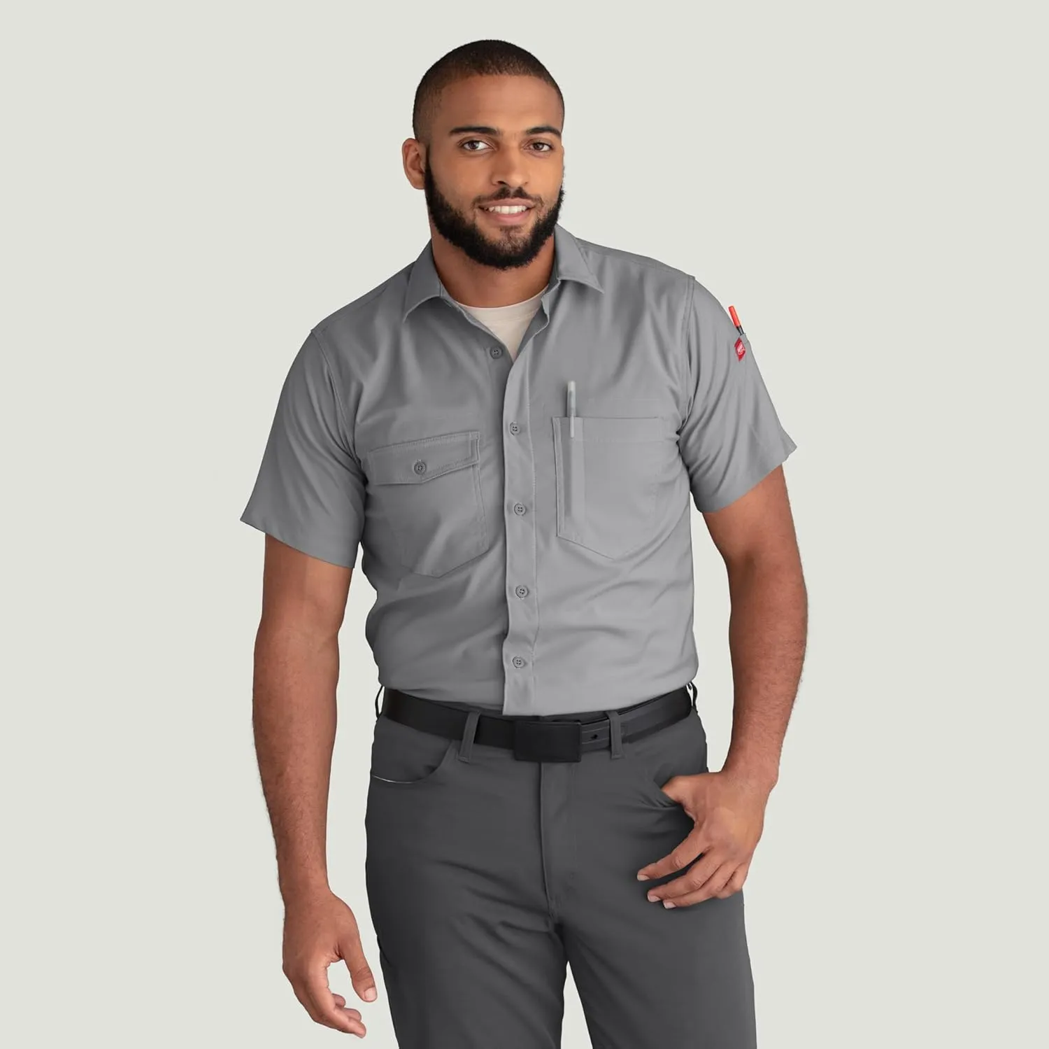 Red Kap Men's Cooling Short Sleeve Work Shirt