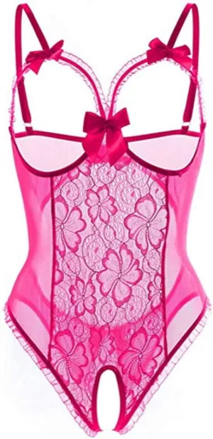 Sexy Lingerie for Women Naughty Outfits Teddy Lingerie Bodysuit One Piece Babydoll Underwire
