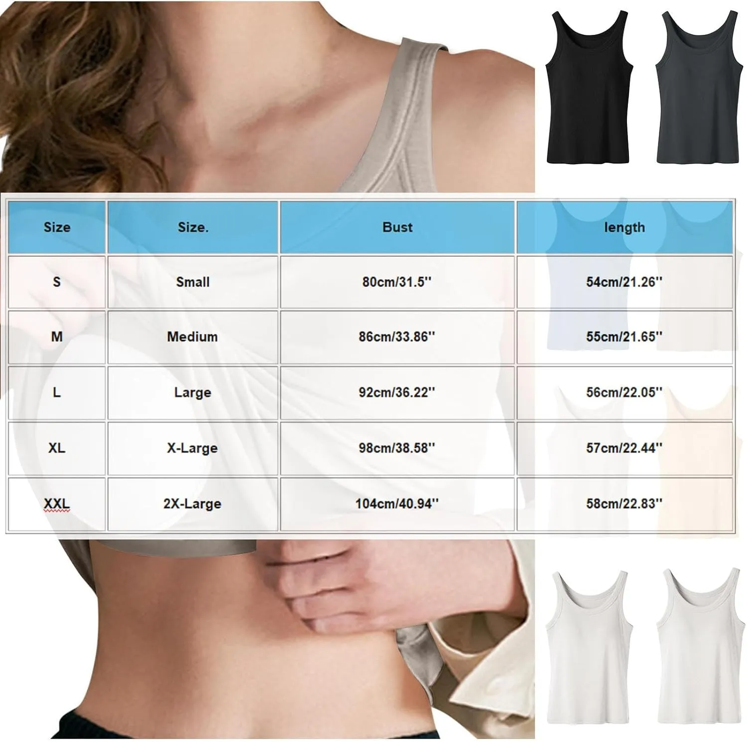 Tank Tops for Women 2025 Bulit in Bra Cotton Summer Workout Yoga Tops Slim Fit Ribbed Sleeveless Basic Tee Camisole