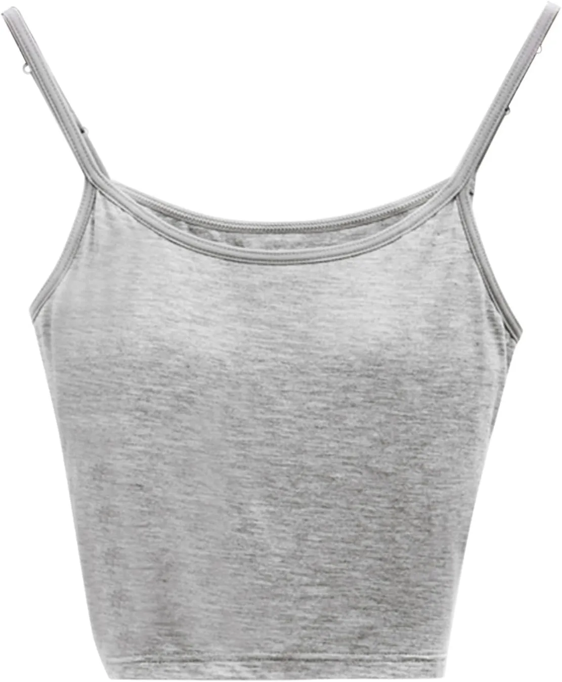 Tank Tops for Women Built with Shelf Bra Adjustable Spaghetti Strap Summer Sexy Athletic Outfits Layering Undershirt