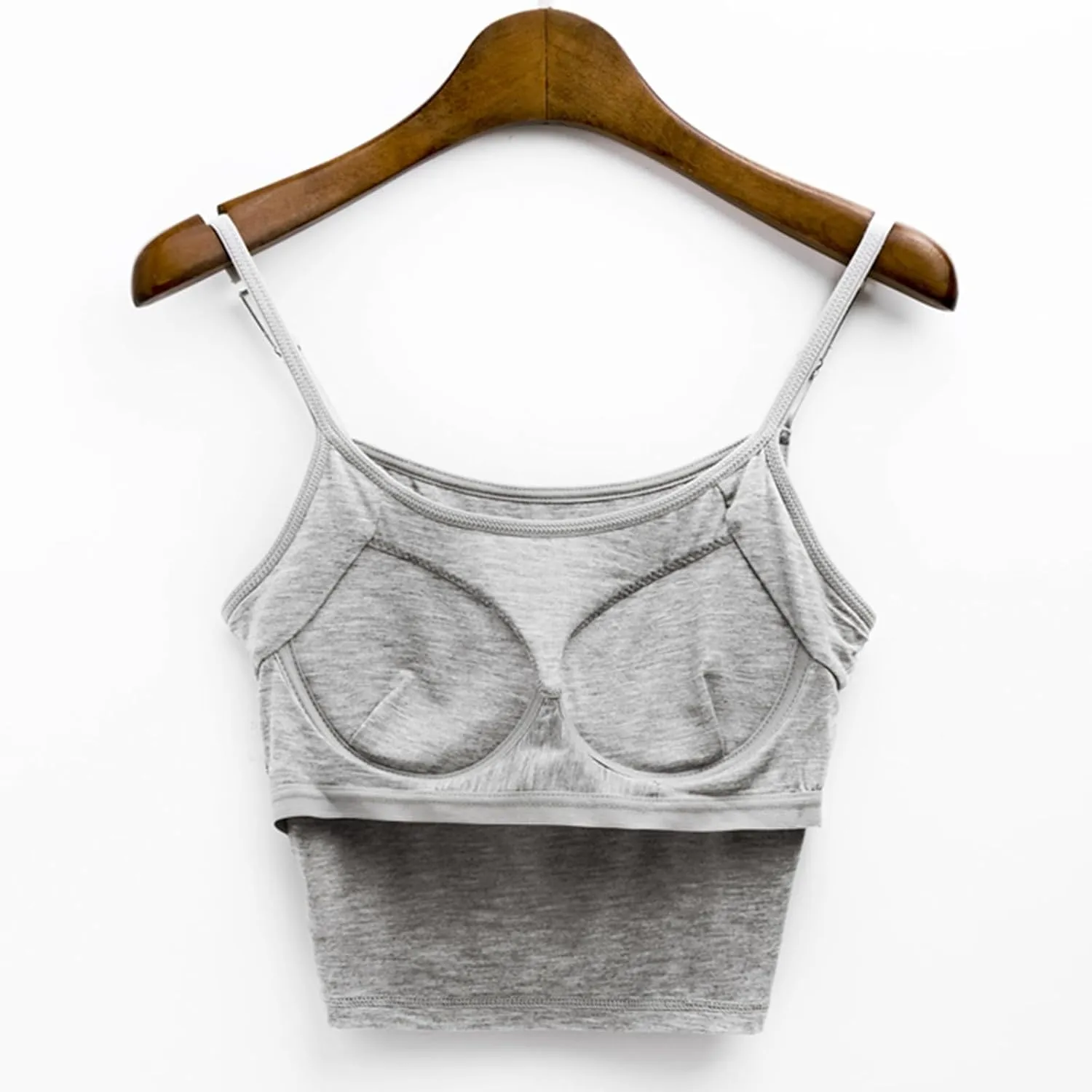 Tank Tops for Women Built with Shelf Bra Adjustable Spaghetti Strap Summer Sexy Athletic Outfits Layering Undershirt