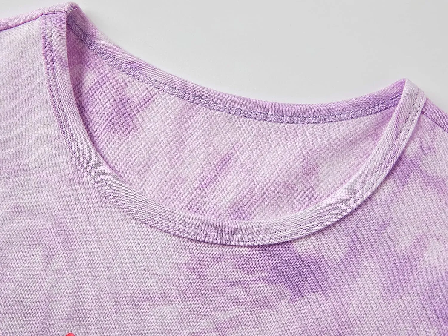 Tebbis Trendy Tie Dye Sleepover Summer Pajamas for Girls -100% Cotton Soft Dount Cat Caticorn Jammies Size 6-18