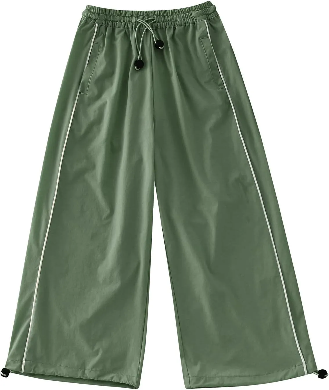 Toddler Boys Girls Wide Leg School Pants Sweatpants Active Baggy Joggers Pull on Quick-Dry Lounge Sports Trousers