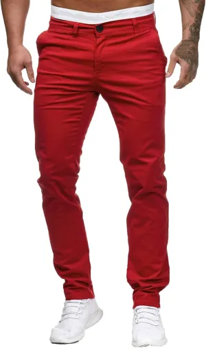 Trendy Pants for Men Summer Elastic Waist Fit Breathable Leisure Style Elasticity Soft Comfy Fashion Running Trousers