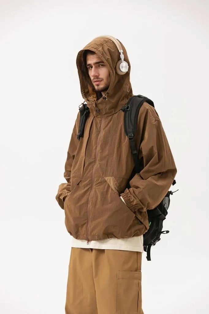 UPF50  Sun Protection Hooded Jacket - Waterproof & Insect-Repellent for Hiking, Cycling, Beach (Unisex)