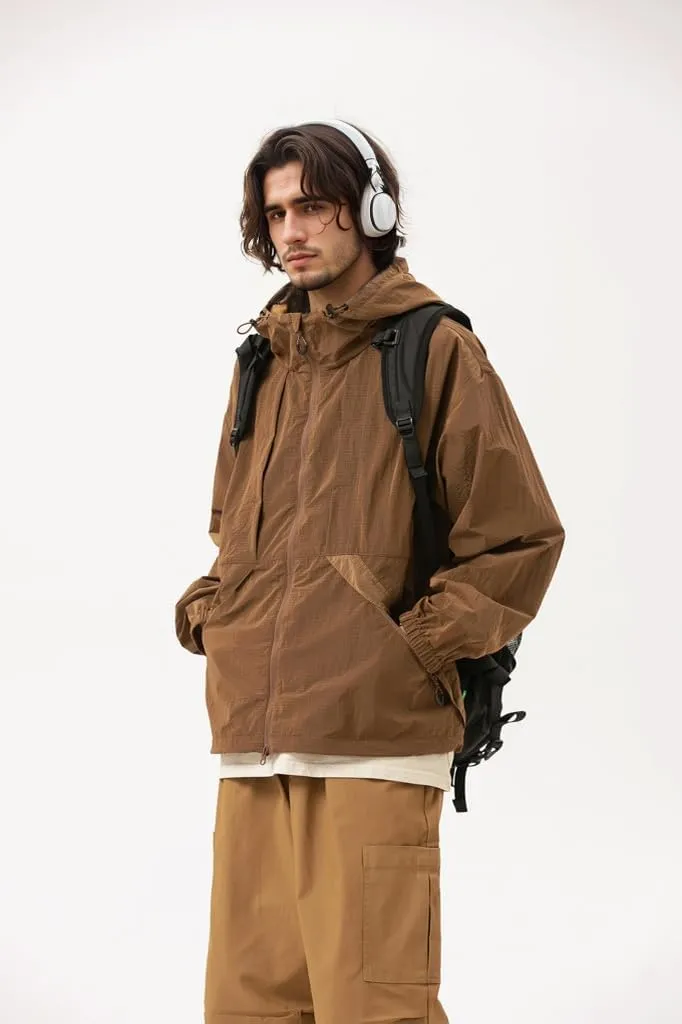 UPF50  Sun Protection Hooded Jacket - Waterproof & Insect-Repellent for Hiking, Cycling, Beach (Unisex)