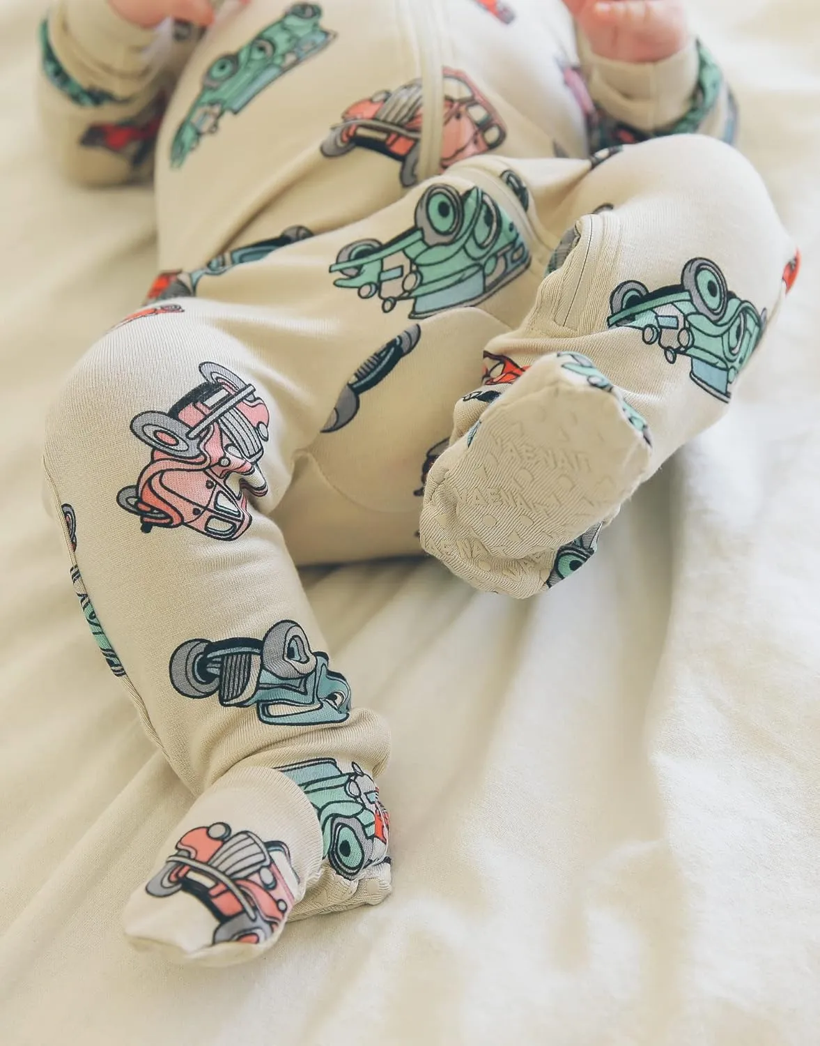 VAENAIT BABY Infant Toddler Boys Girls Footed Pajamas One-PIece Romper Sleep and Play 0M-2T