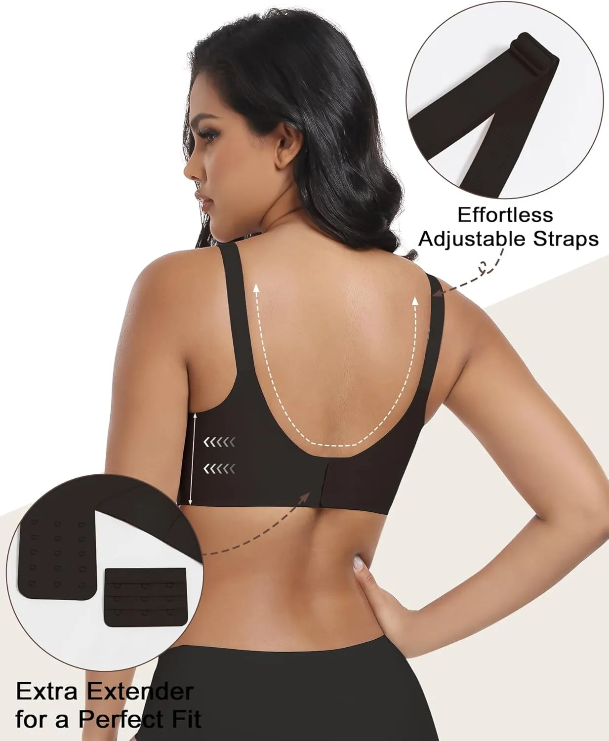 Wireless Seamless Pumping Bra Hands Free Nursing Bra Wirefree Comfort Wearable Breast Pump Brass