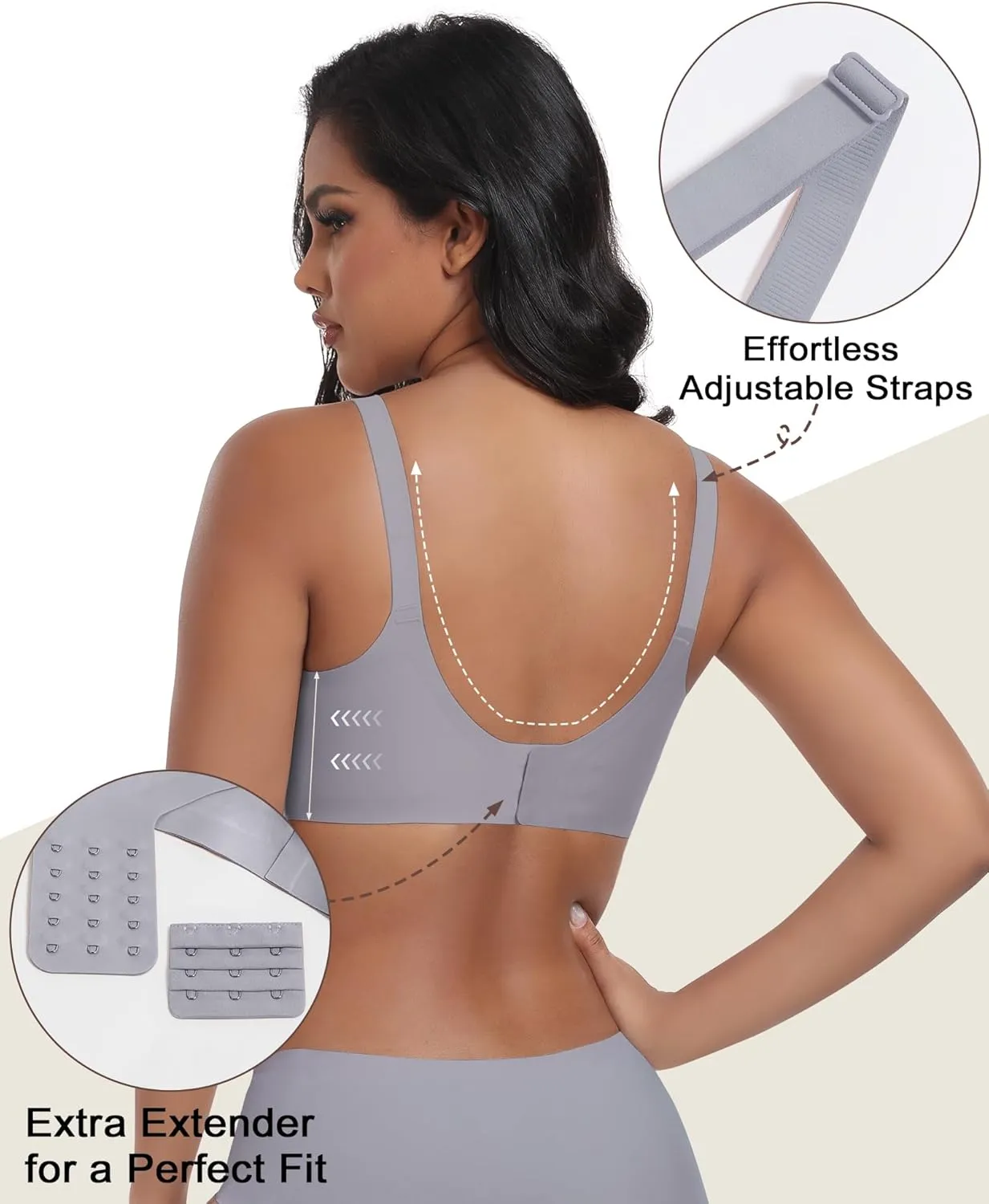Wireless Seamless Pumping Bra Hands Free Nursing Bra Wirefree Comfort Wearable Breast Pump Brass