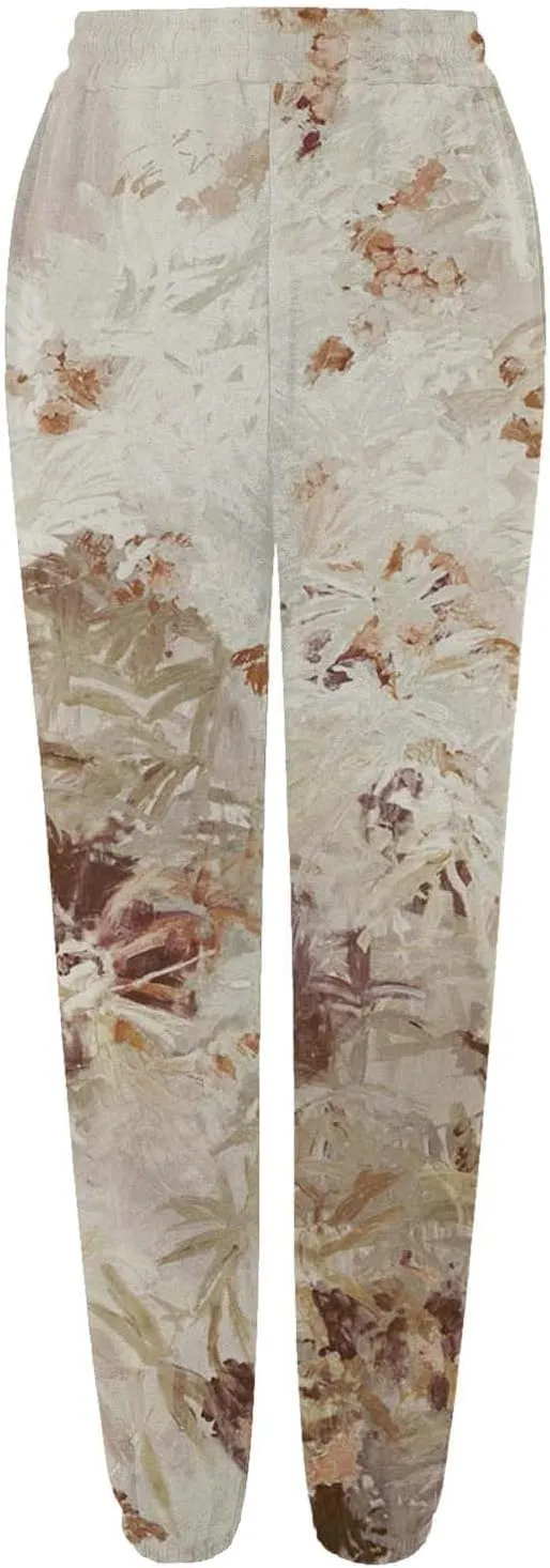 Womens Camo Sweatpants Wide Leg High Waisted Pants Casual Baggy Workout Joggers Camouflage Sweat Pants Trousers