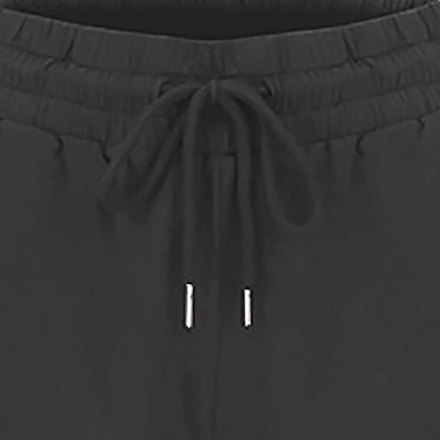 Womens Linen Pants Straight Leg Casual Pants Lightweight Drawstring Pants Summer Comfy Trousers with Pockets