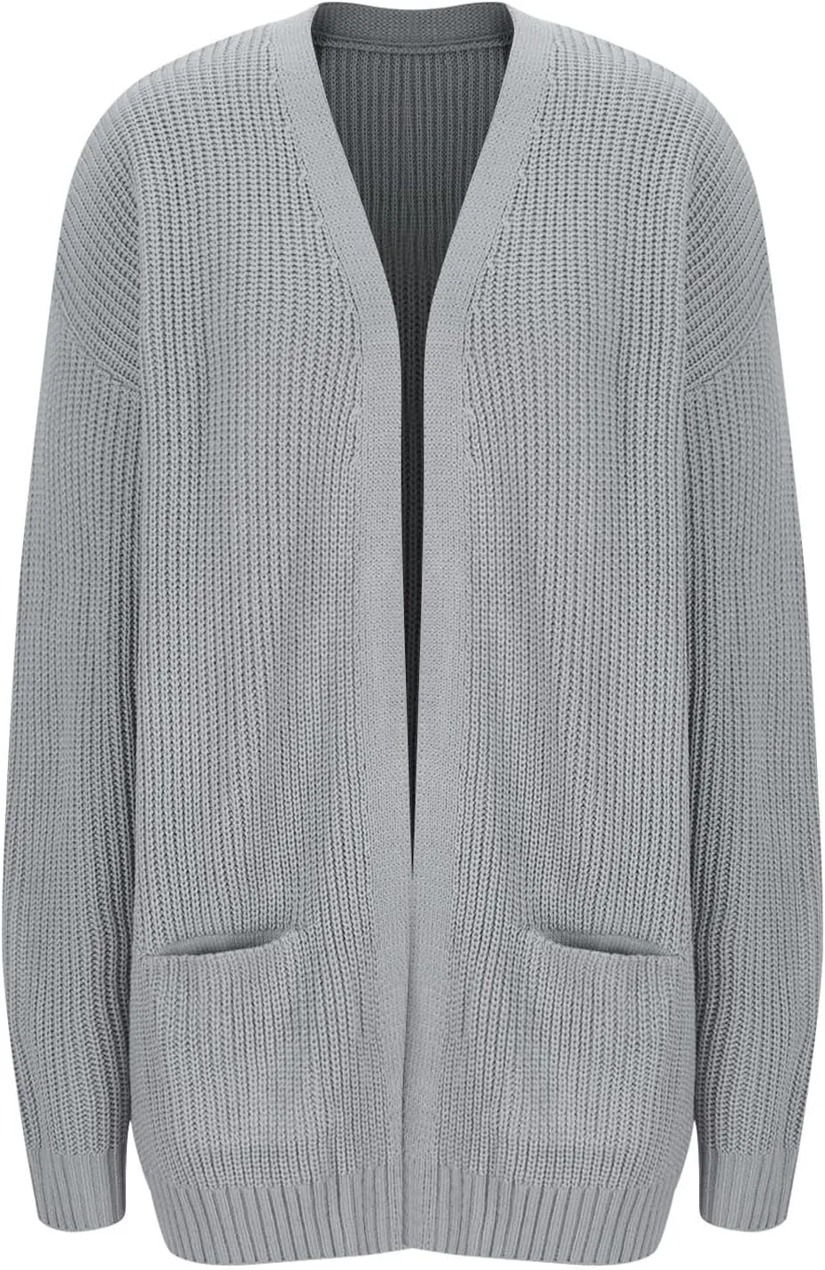 Womens Oversized Sweater Cardigan Home Loungewear Open Front Long Sleeve Chunky Knit Cardigan Slouchy Sweater Jackets