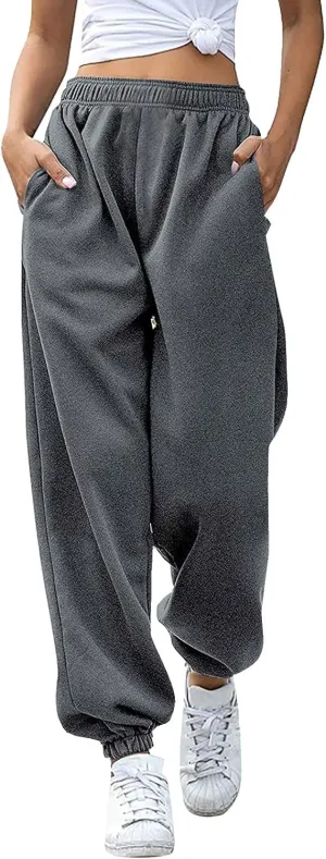 Women's Summmer Joggers Lightweight Athletic Sweatpants Loose Workout Hiking Pant Lounge Casual Travel Pant Jogger