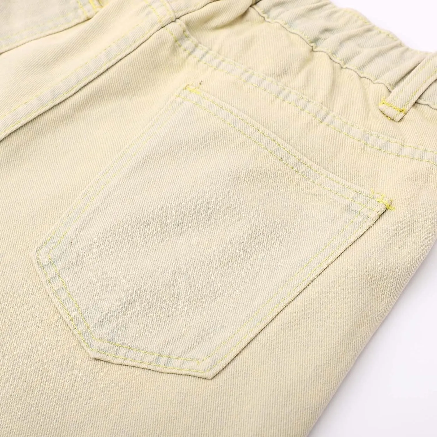 Women's Wide Leg Jeans Casual High Waisted Trendy Straight Leg Stretch Cropped Trousers Y2k Denim Pants with Pockets