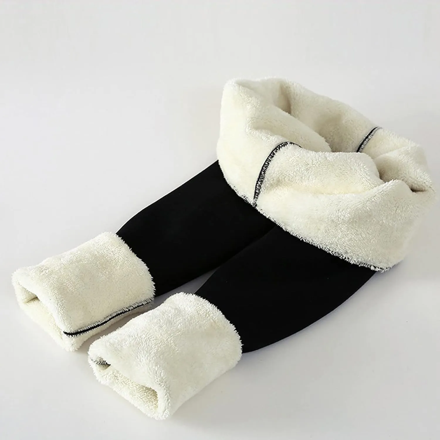 Womens Winter Fleece Lined Leggings Winter Warm Athletic Jogger Sporty Athletic Joggers Pants Lounge Pants Fluffy Sleepwear