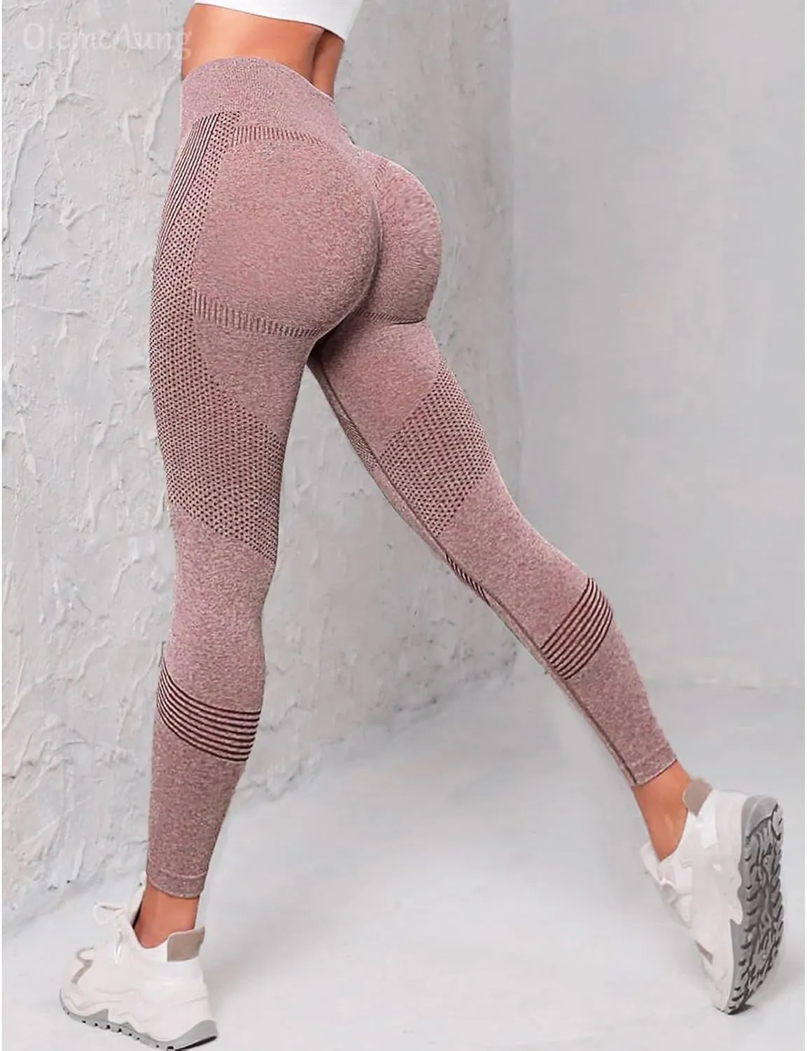 Workout Leggings for Women High Waisted Tummy Control Butt Lifting Compression Gym Leggings Comfy Stretch Yoga Pants