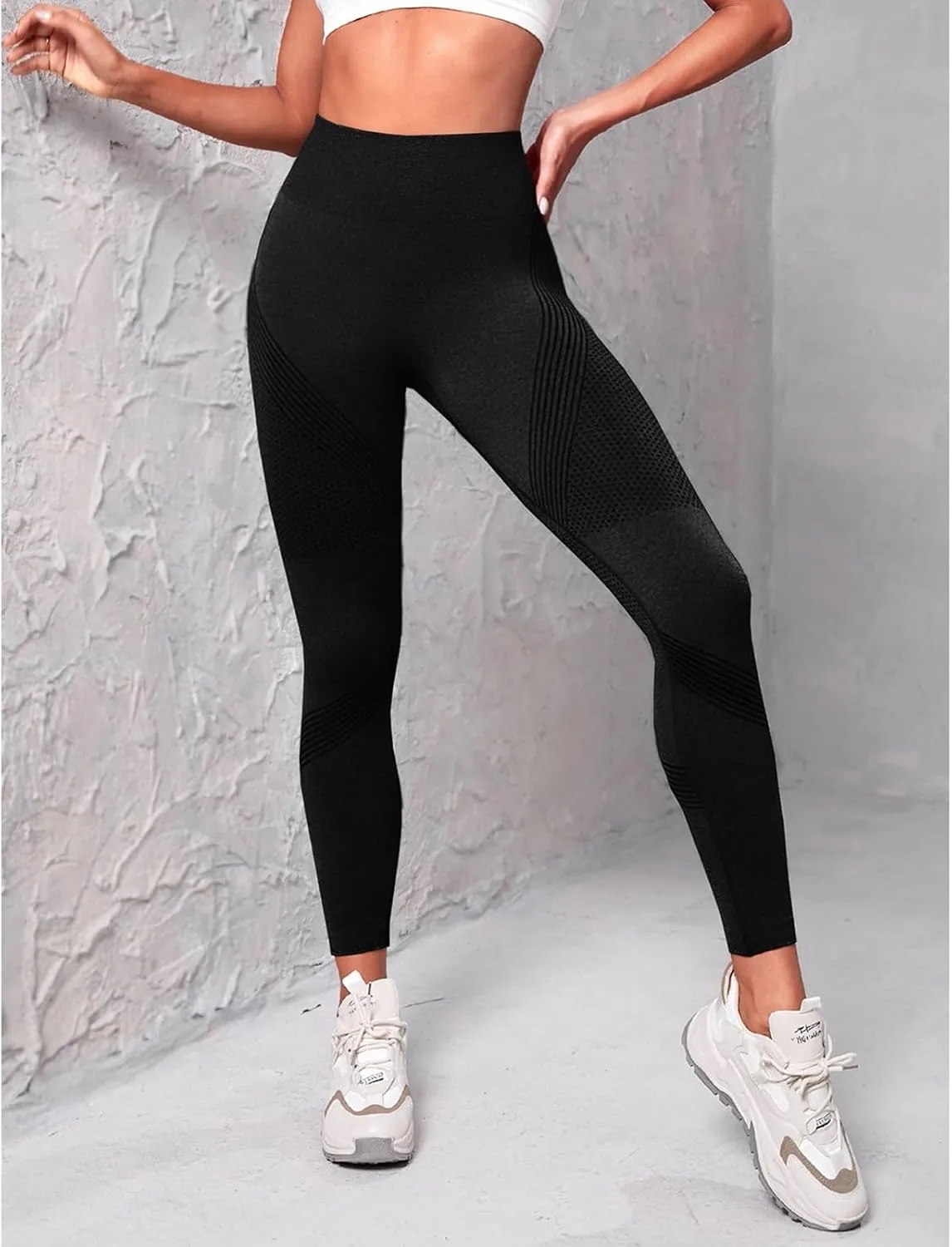 Workout Leggings for Women High Waisted Tummy Control Butt Lifting Compression Gym Leggings Comfy Stretch Yoga Pants