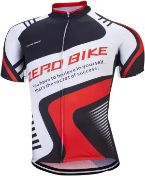 ZEROBIKE® Men's Short Sleeve Breathable Cycling Jersey Bike Clothes Sportswear Polyester Fabric