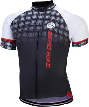 ZEROBIKE® Men's Short Sleeve Breathable Cycling Jersey Bike Clothes Sportswear Polyester Fabric