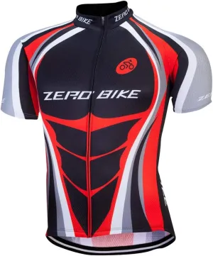 ZEROBIKE® Men's Short Sleeve Breathable Cycling Jersey Bike Clothes Sportswear Polyester Fabric