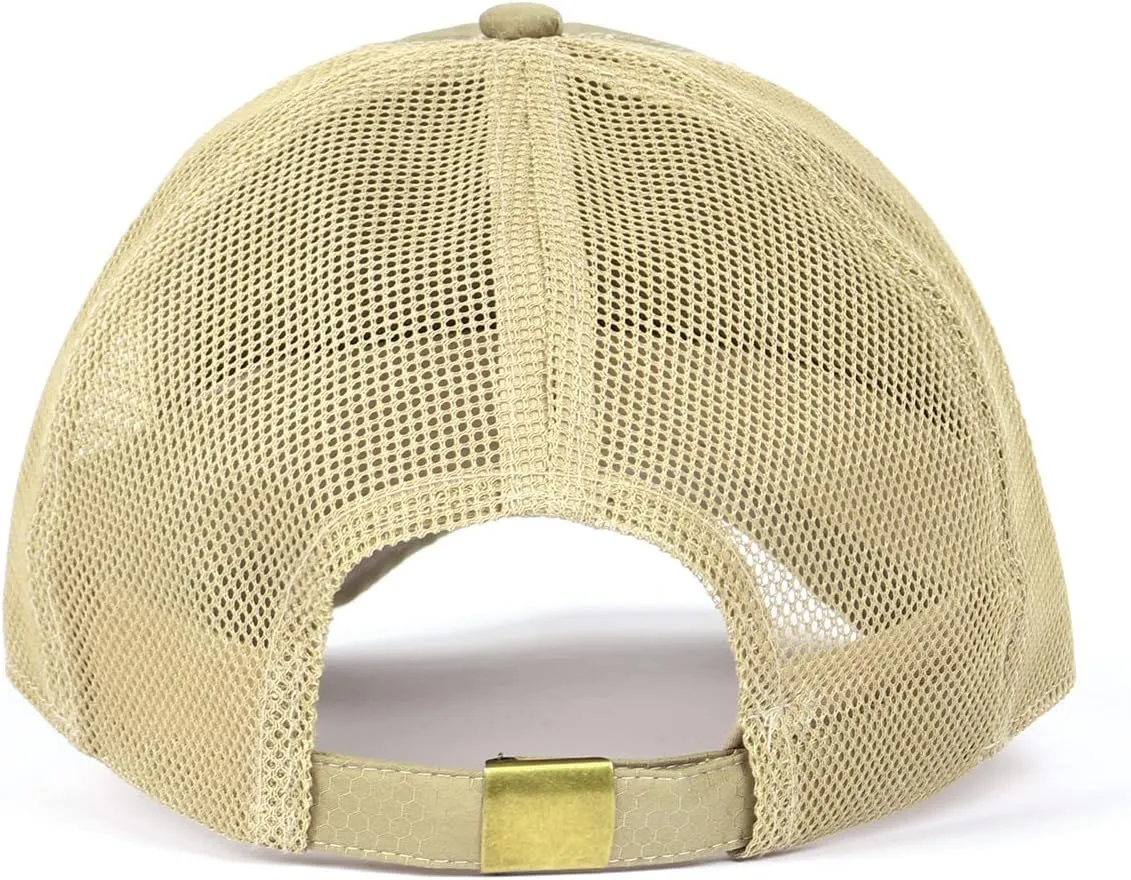 Zylioo XXL Oversize Trucker Caps,Adjustable Running Hats for Big Heads,Large Lightweight Mesh Back Baseball Cap