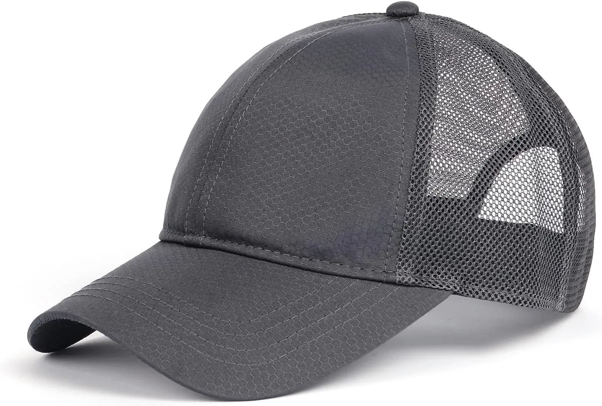 Zylioo XXL Oversize Trucker Caps,Adjustable Running Hats for Big Heads,Large Lightweight Mesh Back Baseball Cap